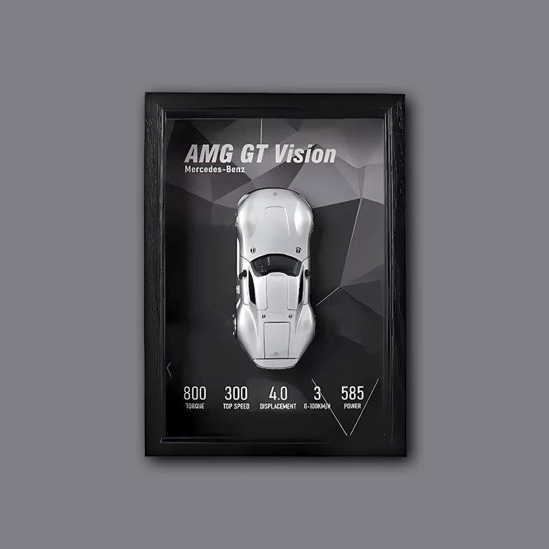 AutoFrame™ Ramka z Autem 3D Special Edition